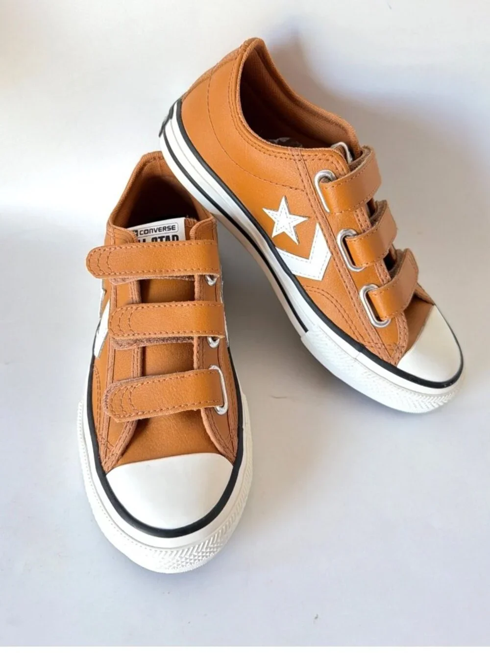 Converse Star Player 76 Gingersnap Shoes Size Youth 1.5